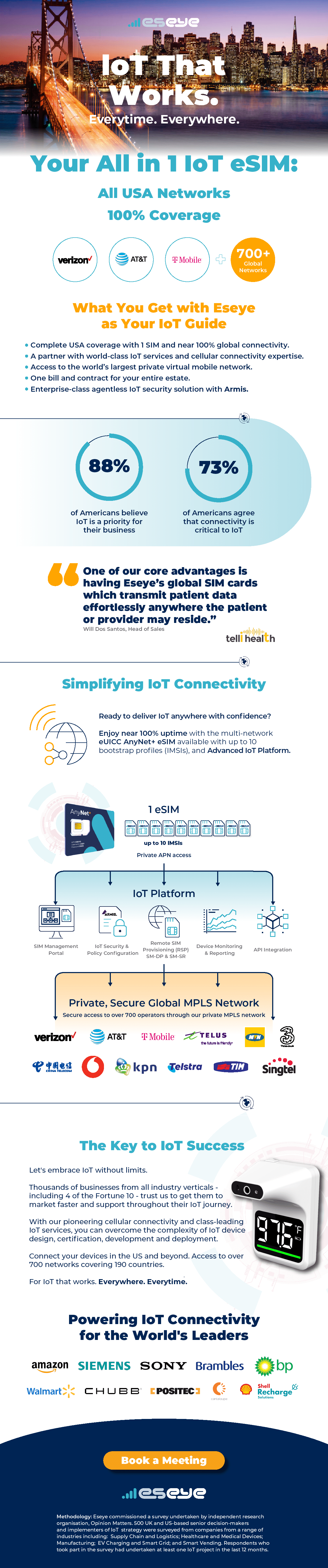 Connect your IoT devices in the US and beyond.