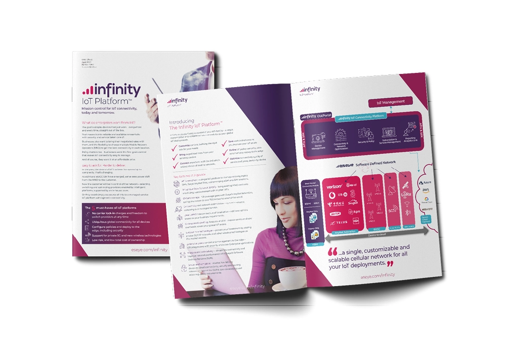 Discover the power of our Infinity IoT Platform