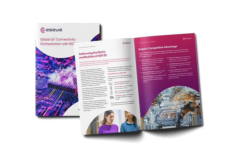 Global IoT Connectivity Orchestration with SGP.32